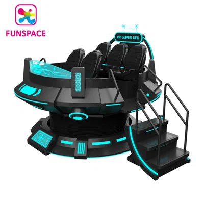 ผู้เล่น 5 คน VR UFO 360 องศา 9DVR Cinema Simulator